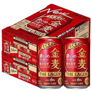 ビール　発泡酒　サントリー　金麦　　350ml✖️48本 サントリー 金麦 350ml 48本 （2ケース） : 逸酒創伝 - 通販